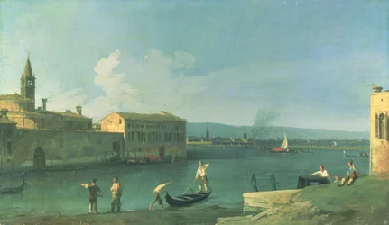 Blick auf San Michele in Isola, Venedig